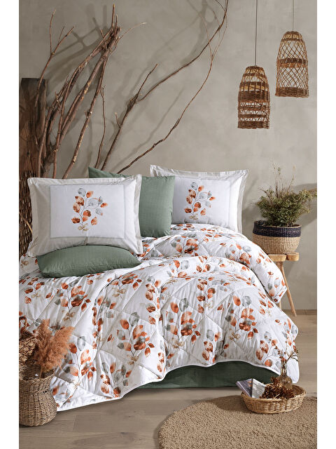 Clasy Ranforce %100 Pamuk Çift Kişilik Uyku Seti Ruska - S000484849-1180