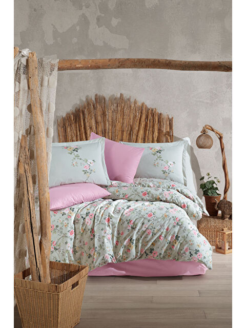 Clasy %100 Pamuk Nevresim Takımı Çift Kişilik Elara - S000484854-1180