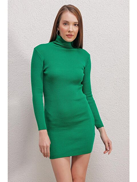 Rodi Balıkçı Yaka Triko Kadın Elbise - S000119264-18709