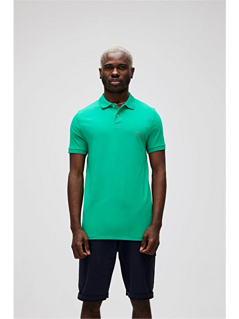 Bad Bear Rixon Yeşil Polo Yaka Erkek Tişört