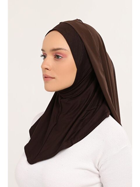 Altobeh Hazır Lüks Pratik Hijablı Şifon Şal - S000375347-19413