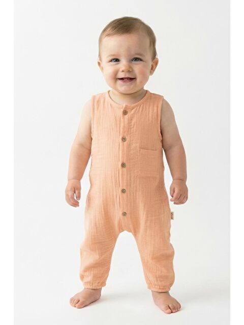 Tiffany Müslin Kısa Atlet Tulum - S000513084-19928