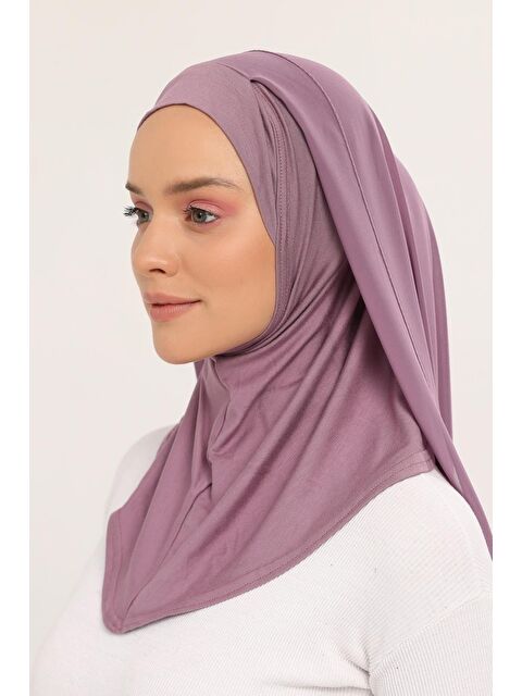 Altobeh Hazır Lüks Pratik Hijablı Şifon Şal - S000375347-20030