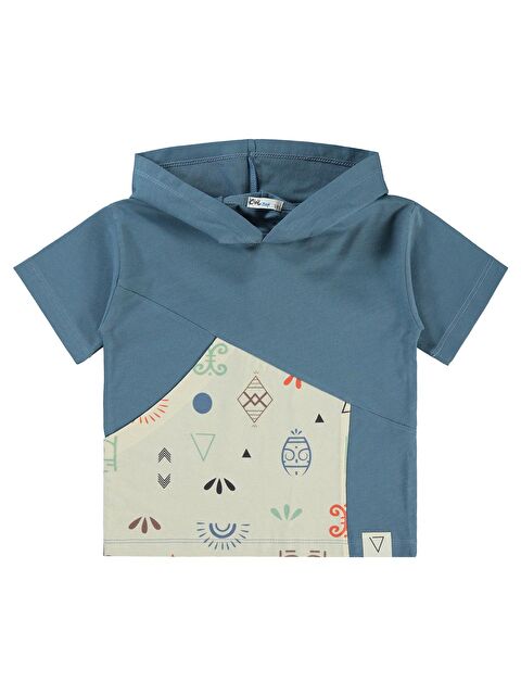 Civil Boys Erkek Çocuk Tişört 2-5 Yaş İndigo