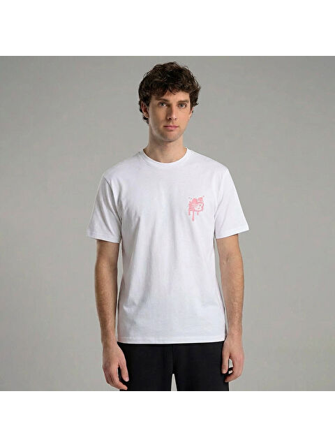 New Balance 1649 Erkek Beyaz Tişört