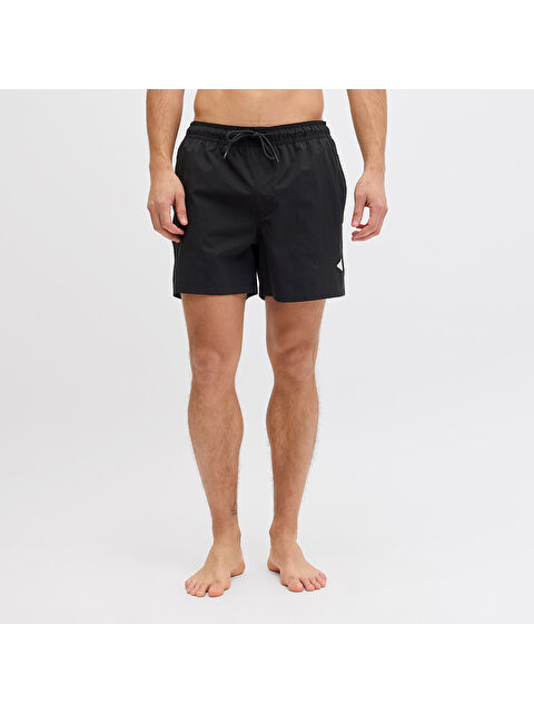 Jack & Jones Maui Tropic Solid Regular Erkek Siyah Mayo