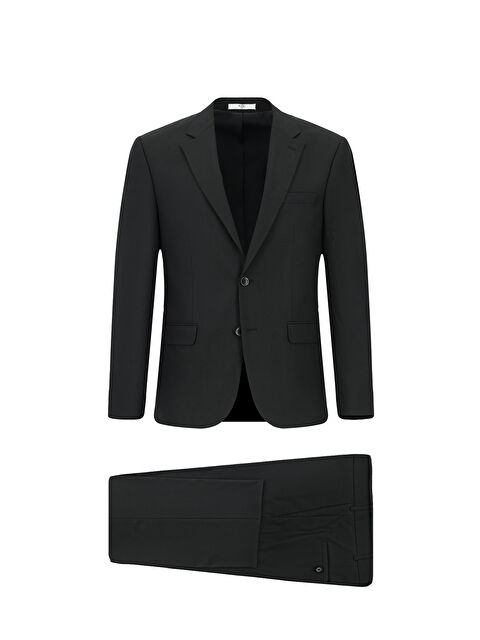 Kiğılı Relaxed Fit Rahat Kesim Yünlü Klasik Takım Elbise - S000410039-19351