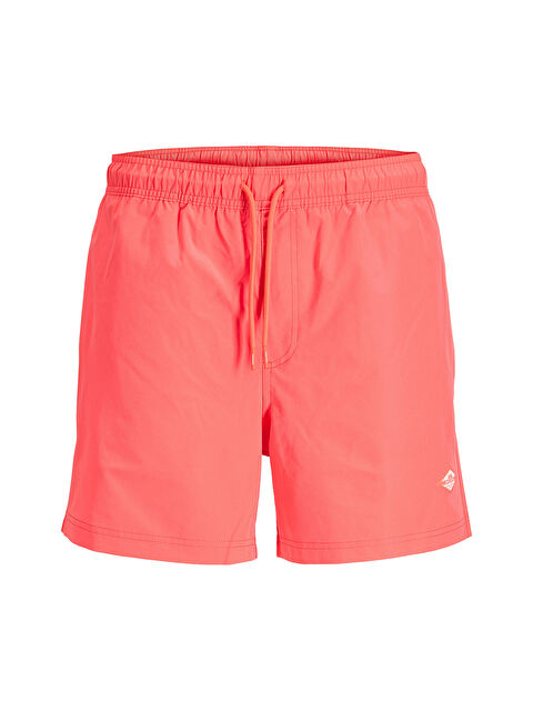 Jack & Jones Maui Tropic Solid Regular Erkek Pembe Mayo