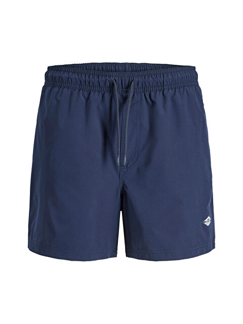 Jack & Jones Maui Tropic Solid Regular Erkek Lacivert Mayo