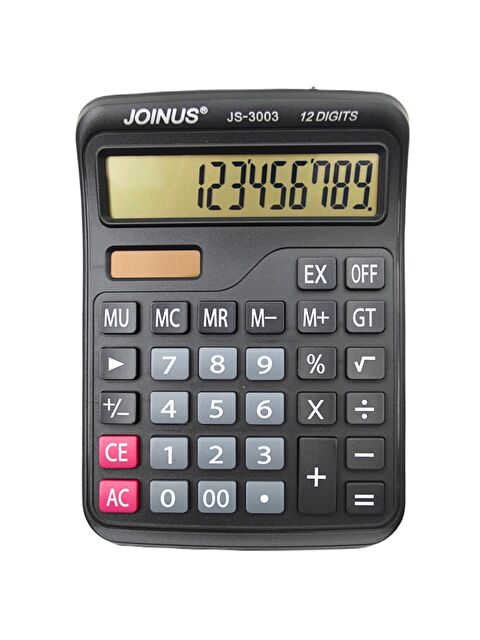 Gen-Of 12 Haneli Masaüstü Hesap Makinesi (JS-3003) - S000227616-19351