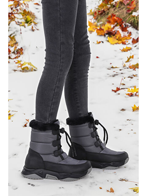 Kiko Kids Alison Bağcıklı Erkek Çocuk Kar Botu - S000282612-37488