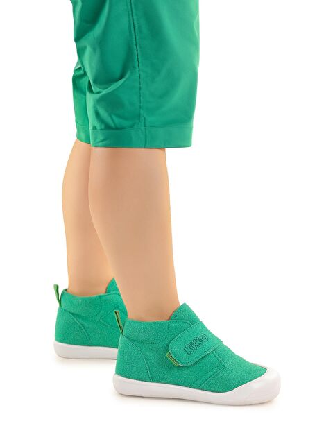 Kiko Kids Winnie İlk Adım Cırtlı Erkek Bebek Günlük Bot Ayakkabı - S000236383-18194