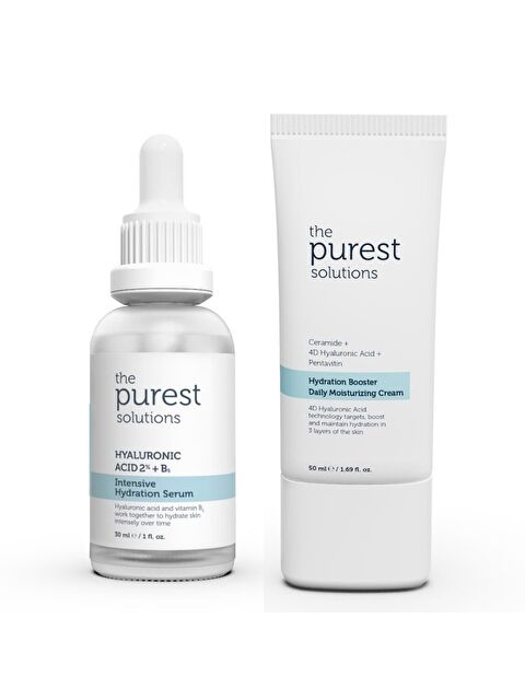 The Purest Solutions Tüm Ciltlerin Kullanımına Uygun Günlük Yoğun Nemlendirme Seti - S000446870-26865