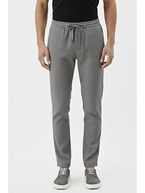 Sabri Özel Giotelli Siyah Regular Fit Dokuma Erkek Pantolon - S000525696-19351