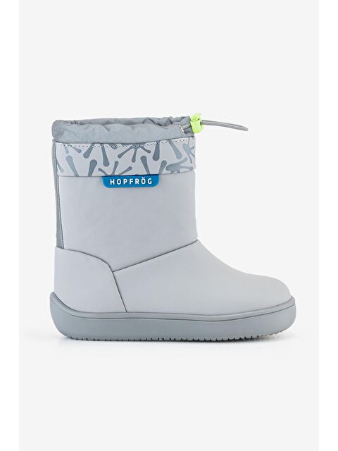 Hopfrög Rain Boots Süper Mat Havalı Gri Suya Ve Soğuğa Dayanıklı Barefoot Çocuk Botu - S000510296-20600