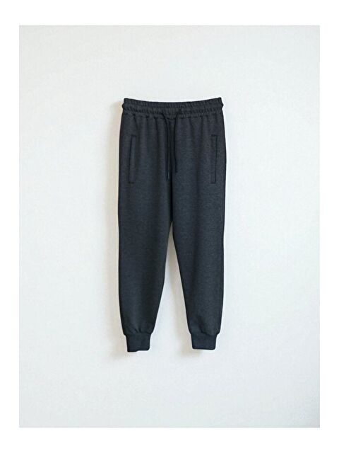 Formo Çocuk Pamuklu 3 İplik Fermuarlı Cepli Manşet Paça Yüksek Kalite Şardonlu Eşofman Altı - S000484866-33408