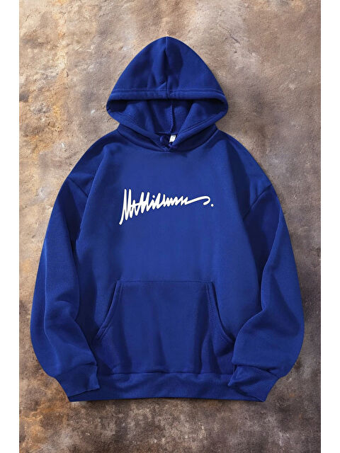 uyguntarz Grafiti imza Baskılı Oversize Sweatshirt - S000265615-17234