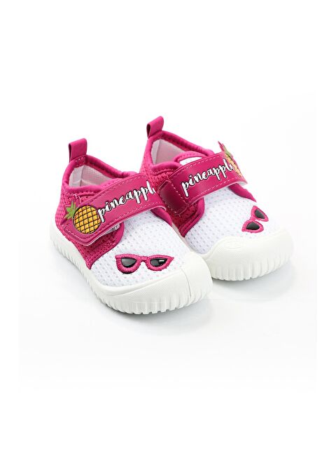 Gezer Yazlık Keten Bebe Kız Ayakkabı