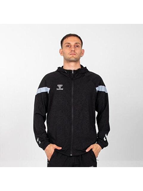 Hummel Flex Erkek Siyah Kapüşonlu Ceket - S000522347-19351