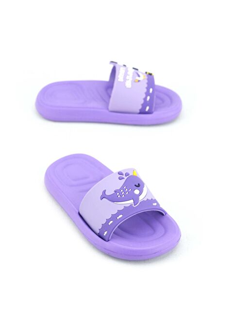 Gezer Yazlık Kız Çocuk Eva Banyo Havuz Plaj Terlik - S000180790-37492