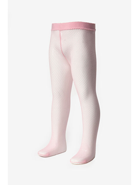 Le Mabelle Pembe File Kız Çocuk Külotlu Çorap