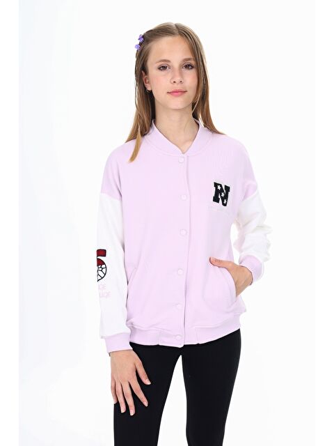 Toontoykids Kız Çocuk Nakışlı Kolej Hırka - S000297767-23370