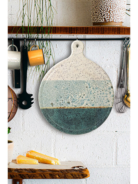 Keramika Colored Peynir Sunum Tabağı 26 Cm - S000251299-23173