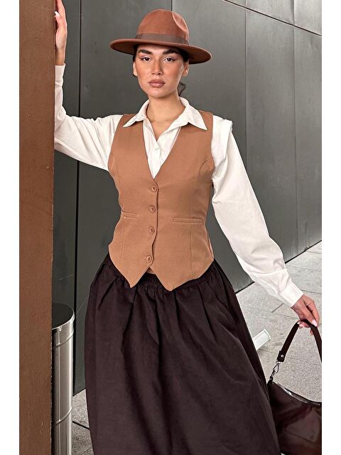 Madmext Vizon Kadın Yelek Mg2332 - S000436194-26429