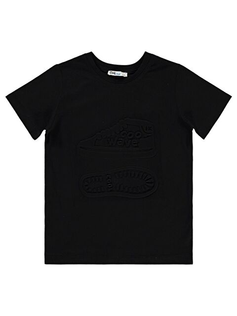 Civil Boys Erkek Çocuk Tişört 10-13 Yaş Siyah