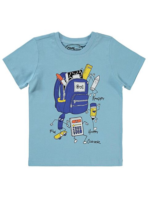 Civil Boys Erkek Çocuk Tişört 2-5 Yaş Mavi - S000198534-17234