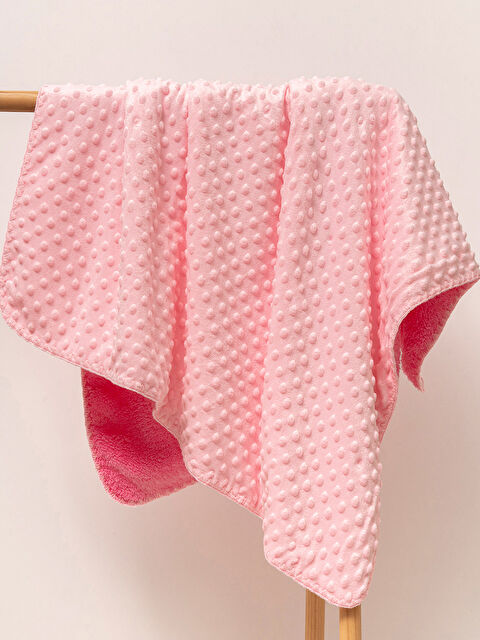 Mahfel Welsoft Çift Katlı Nohutlu Bebek Battaniyesi Pembe - S000513110-20024