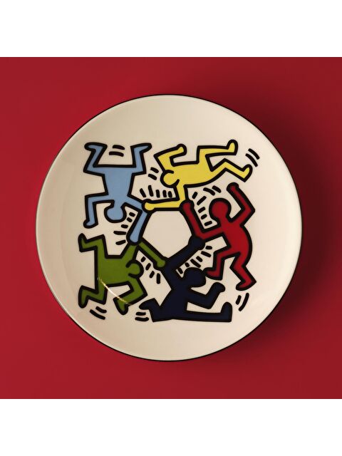 Bella Maison Keith Haring Colored Porselen Pasta Tabağı - S000177157-23173