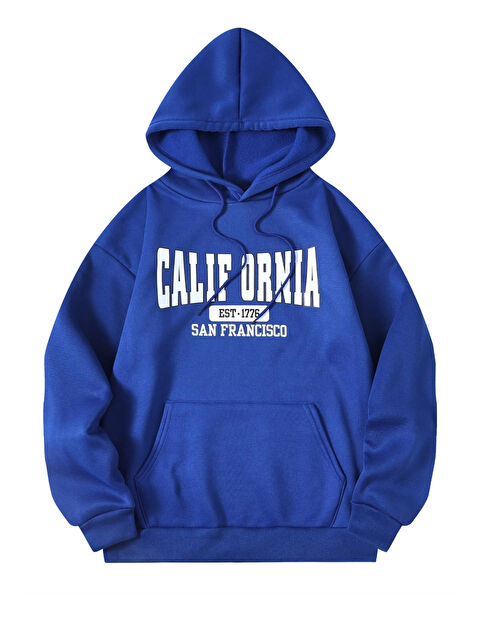 uyguntarz Unisex California Baskılı Sweatshirt - S000265620-17234