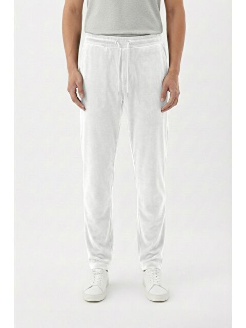 Sabri Özel Giotelli Beyaz Regular Fit Jogger Eşofman Altı - S000525730-20063