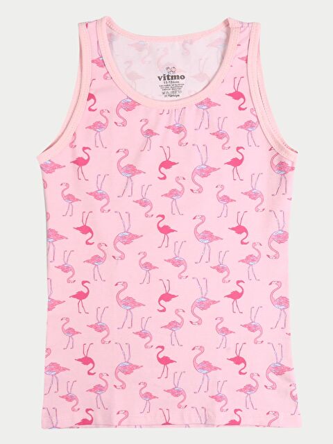 Vitmo 3'Lü Kız Çocuk Pamuklu Cherry Karışık Atlet - S000333437-23173