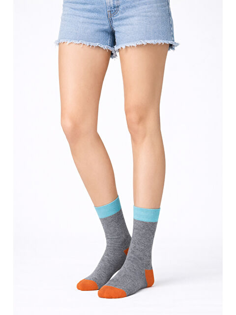 NBB Gri Soket Çorap - S000495896-20600