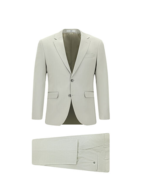 Kiğılı 7 Drop Slim Fit Dar Kesim Pamuklu Lyocell Takım Elbise - S000410081-25636