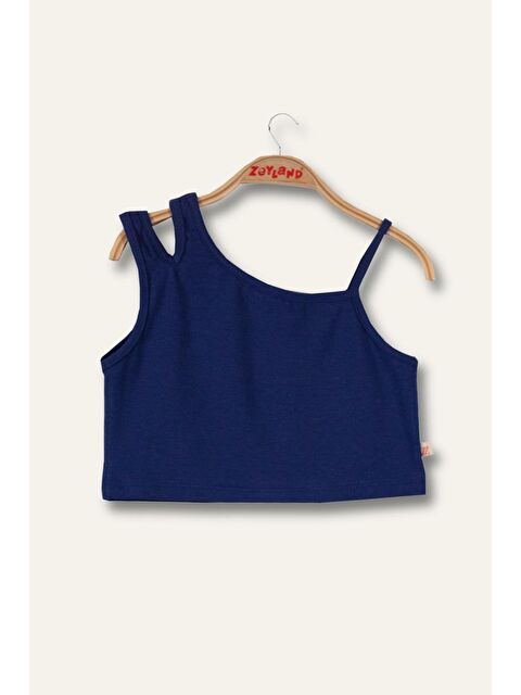 ZEYLAND Kız Çocuk Crop Atlet - Lacivert - S000363856-21164