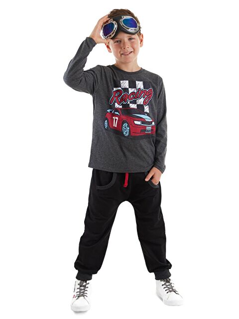 MSHB&G Yarış Erkek Çocuk Tişört Pantolon Takım - S000236286-29666