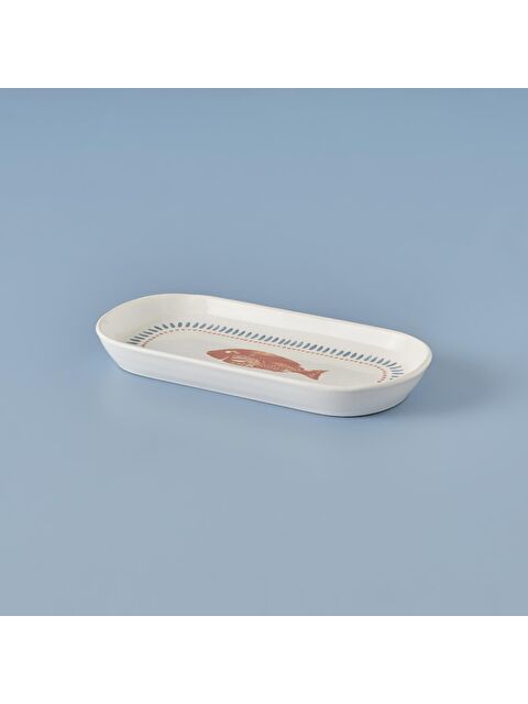 Bella Maison Marine Seramik Kayık Tabak Mavi - S000217000-17234