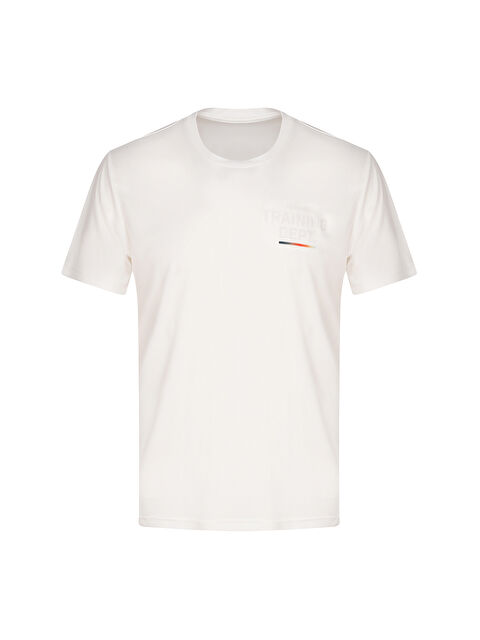 Hummel Tolmo Erkek Beyaz Yuvarlak Yaka Tişört - S000517196-20063