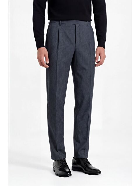 Sabri Özel Açık Lacivert Trouser - S000525747-17234