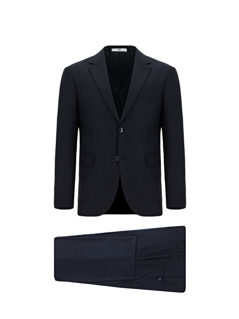 Kiğılı Slim Fit Dar Kesim Yünlü Klasik Takım Elbise - S000410096-29672