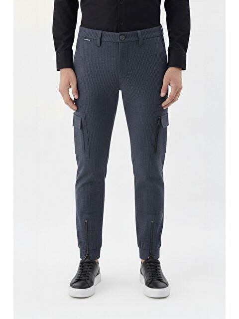 Sabri Özel Giotelli Erkek Lastikli Paça Yan Cepli Pantolon