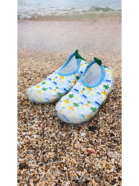 First Step Yeşil Çocuk Kaydırmaz Taban Deniz Ayakkabısı-F-7020 - S000028361-18194