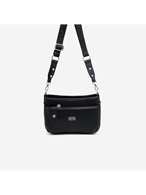 Silver Polo Kadın SP1160-M86 SILVER POLO Çapraz Çanta Siyah-Siyah