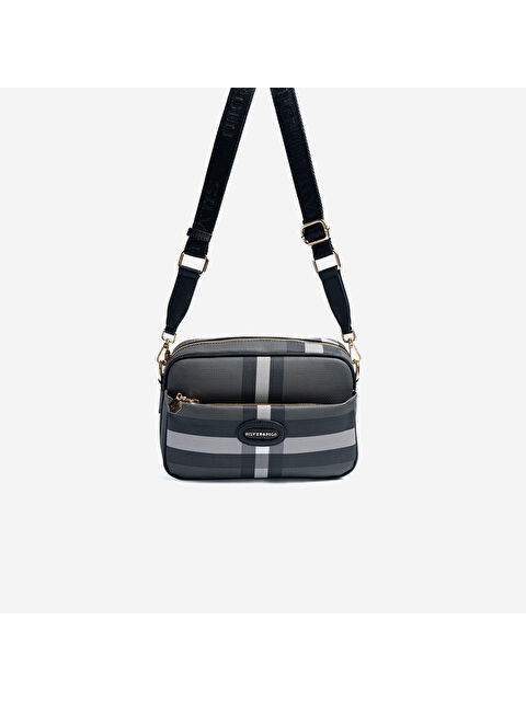 Silver Polo Kadın SP1267-MK129 SILVER POLO Çapraz Çanta Siyah-Siyah