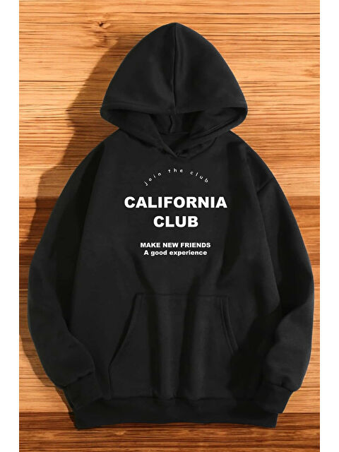 uyguntarz California Club Baskılı Oversize Sweatshirt - S000271258-19351