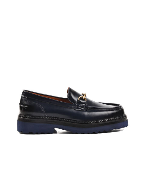 Ayakmod Premium 7710 Lacivert Hakiki Deri Erkek Loafer Ayakkabı - S000282653-29672