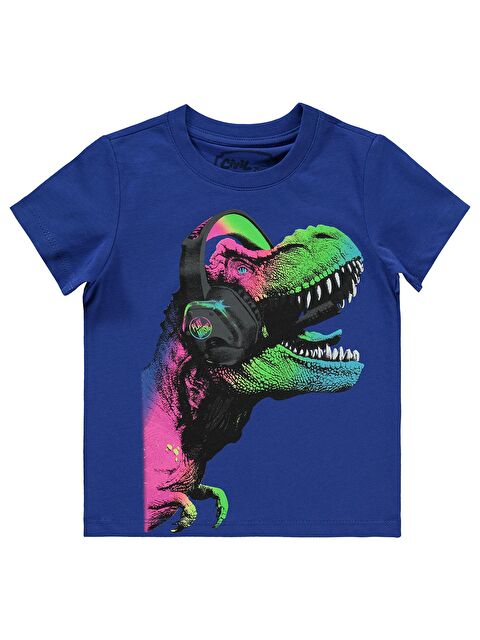 Civil Boys Erkek Çocuk Tişört 2-5 Yaş Açık Lacivert - S000199021-19459